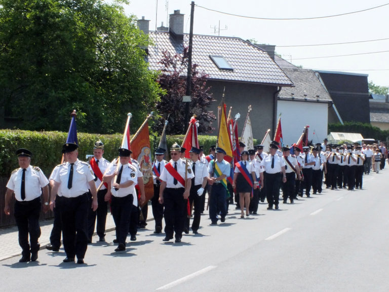 Delegacja OSP Strzelce Opolskie gościła w miejscowości Chlebičov koło Opawy na uroczystościach 90 lat SDH Chlebičov