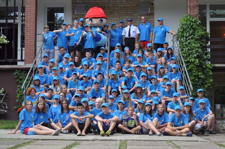 Obóz szkoleniowo-wypoczynkowy dla członków Młodzieżowych Drużyn Pożarniczych zorganizowany w Ośrodku Szkoleniowo-Wypoczynkowym Związku OSP RP „STRAŻAK” w Turawie