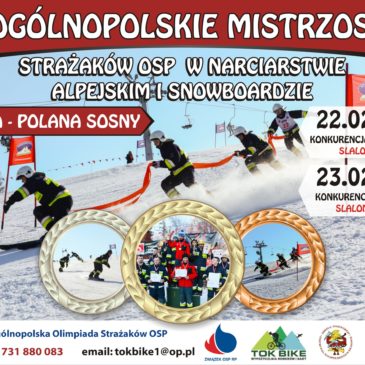 Ruszyły strażackie zapisy na mistrzostwa kraju w narciarstwie i snowboardzie.