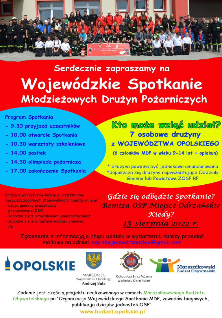 Wojewódzkie Spotkanie Młodzieżowych Drużyn Pożarniczych