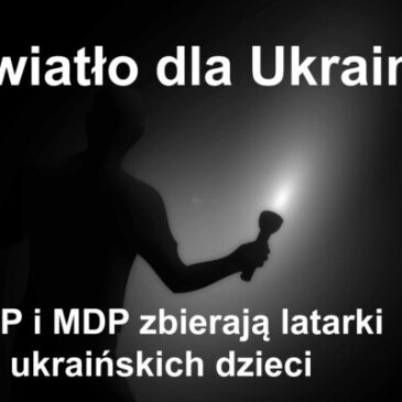 OSP zbiera latarki dla dzieci na Ukrainie