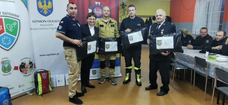 Projekt „Wsparcie dla OSP z województwa opolskiego”, szkolenie w powiecie Głubczyckim i Kędzierzyńsko-Kozielskim