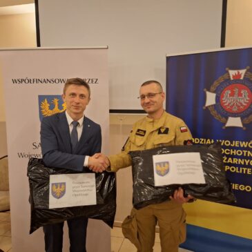 Projekt „Wsparcie dla OSP z województwa opolskiego”, szkolenie w powiecie Kluczborskim