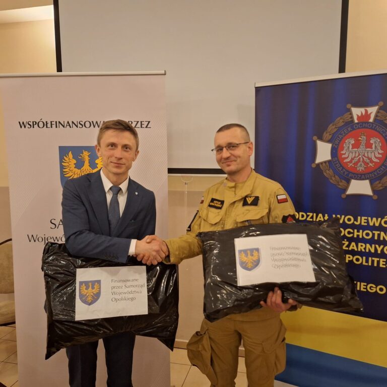 Projekt „Wsparcie dla OSP z województwa opolskiego”, szkolenie w powiecie Kluczborskim