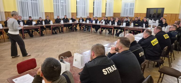 Projekt „Wsparcie dla OSP z województwa opolskiego”, szkolenie w powiecie Krapkowickim i Strzelce Opolskie
