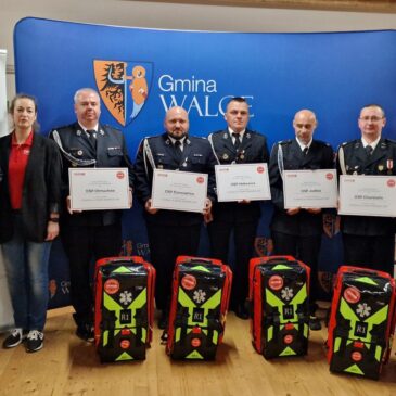 Uroczyste przekazanie przez Fundację DKMS nowoczesnego zestawu – torby PSP R1 GEN2 BLACK FRONT