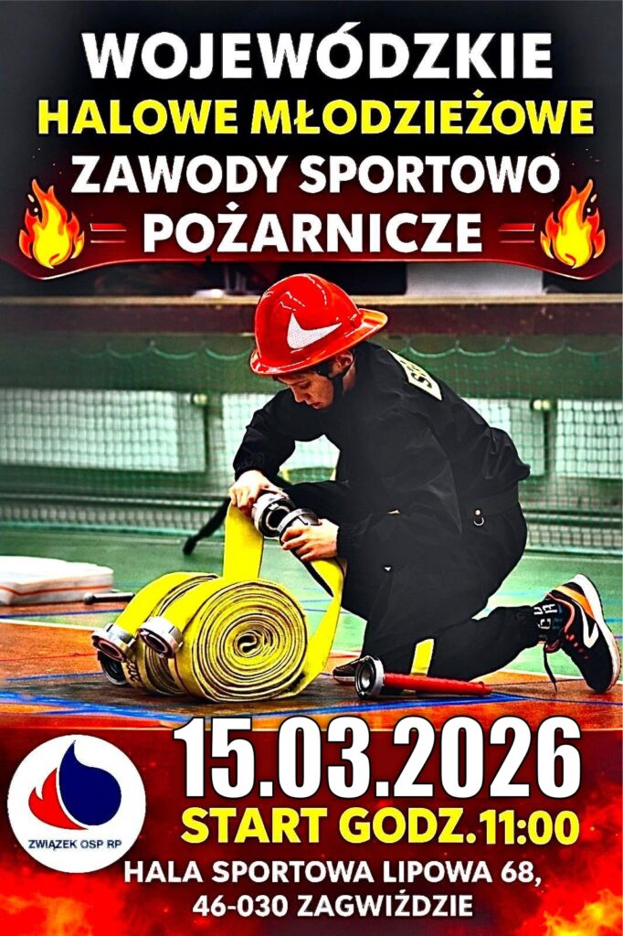 Wojewódzkie halowe młodzieżowe zawody sportowo pożarnicze